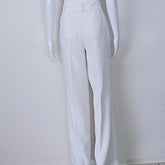 Daniel Hechter White Dress Pants